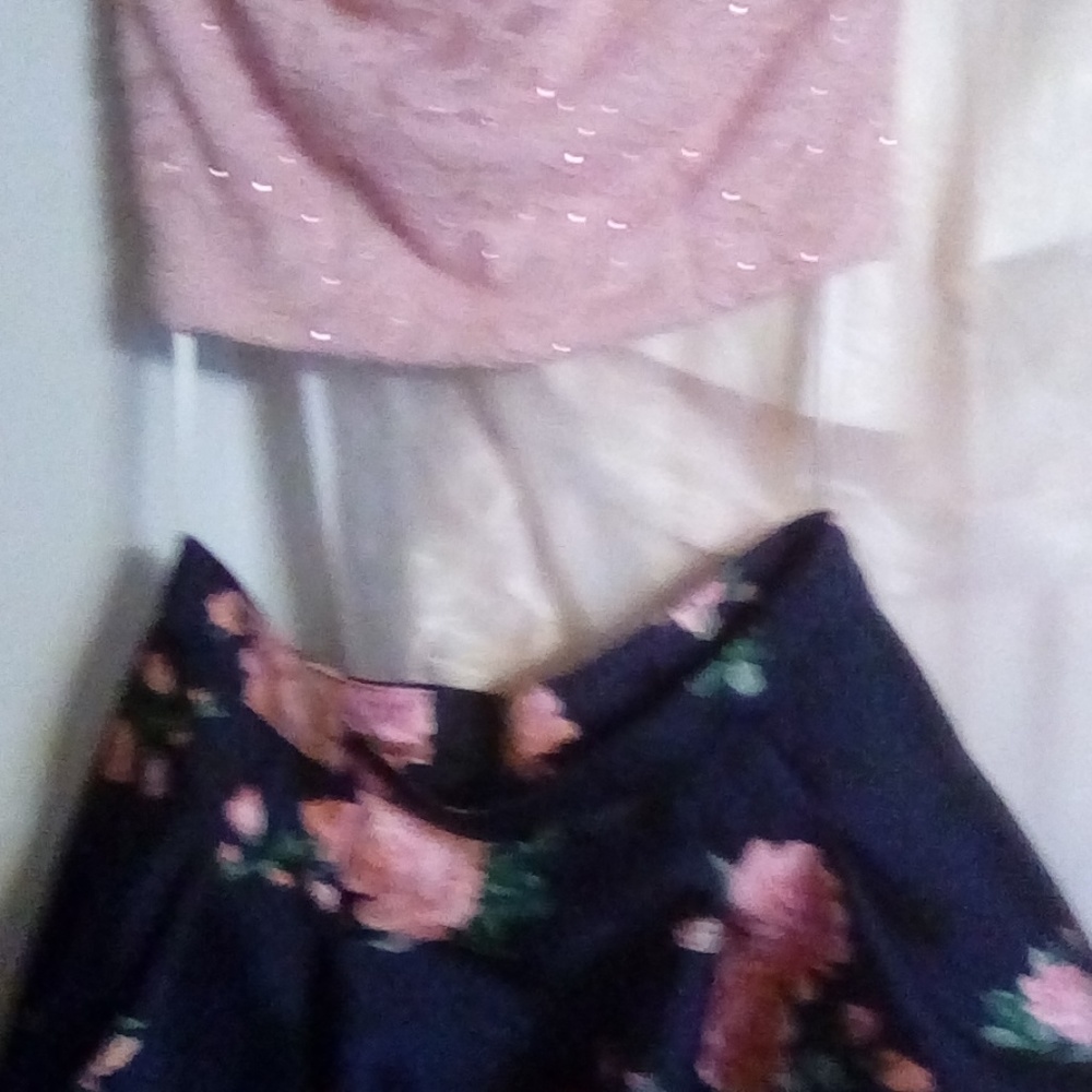 Two Piece Homecoming Dress